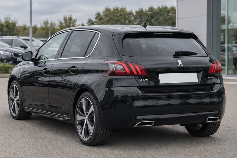 Vue 2 de la Peugeot 308 GT Line